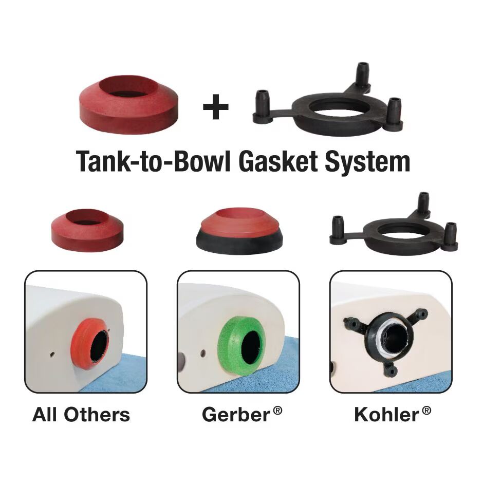 Fluidmaster Toilet Repair Kit with Tools, 2-In