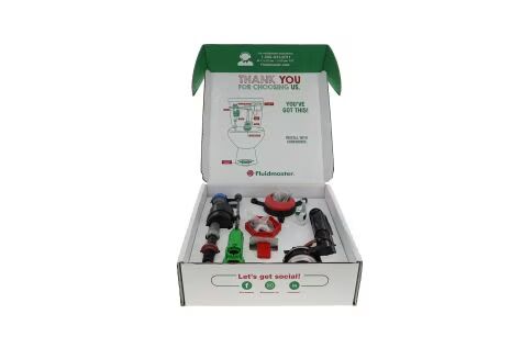 Fluidmaster Toilet Repair Kit with Tools, 2-In
