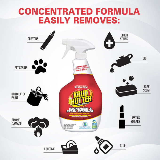 Krud Kutter Original Cleaner & Degreaser, 32-Oz