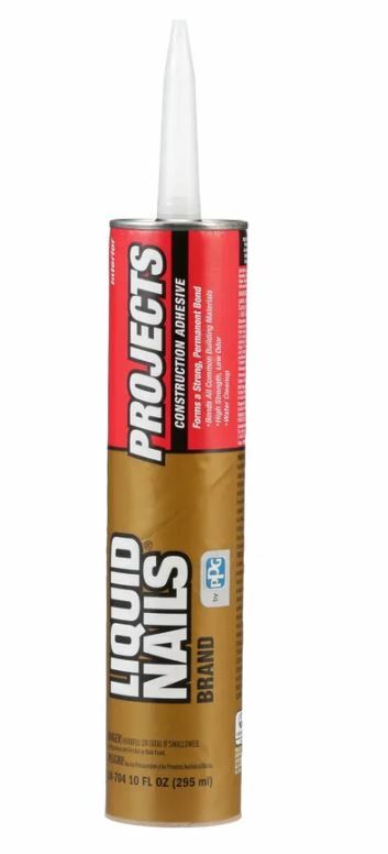 Liquid Nails Construction Adhesive - Off White, 10 oz