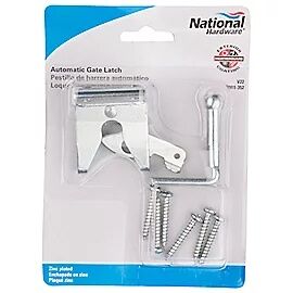 National Hardware Zinc Plated Automatic Gate Latch