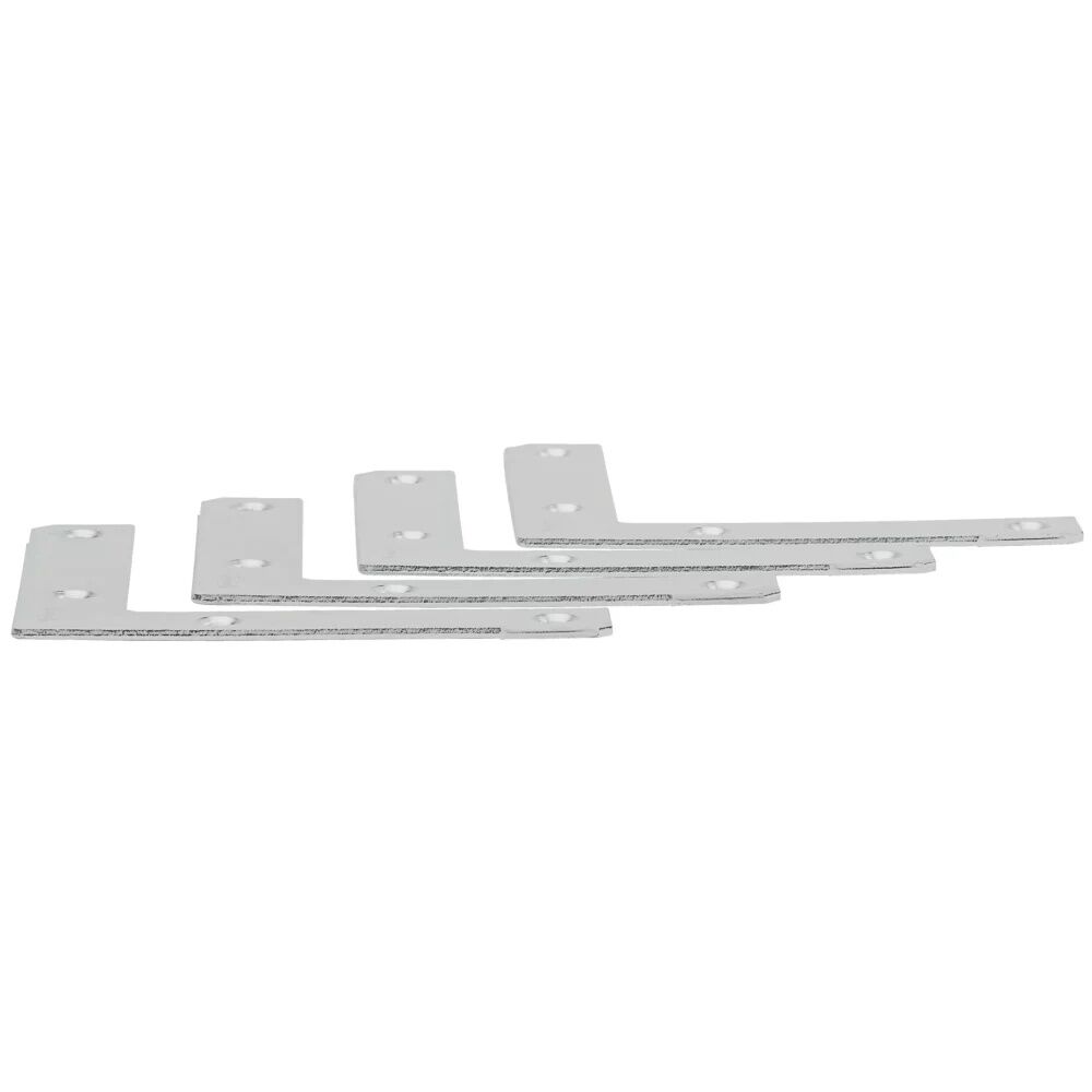 National Hardware Zinc Plated Corner Brace, 4-In X 3/4-In