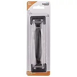 National Hardware Black Utility Pull Handle, 6-1/2 In