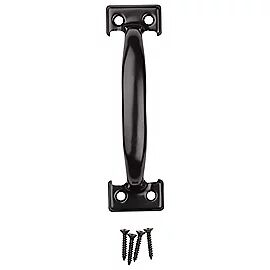 National Hardware Black Utility Pull Handle, 6-1/2 In