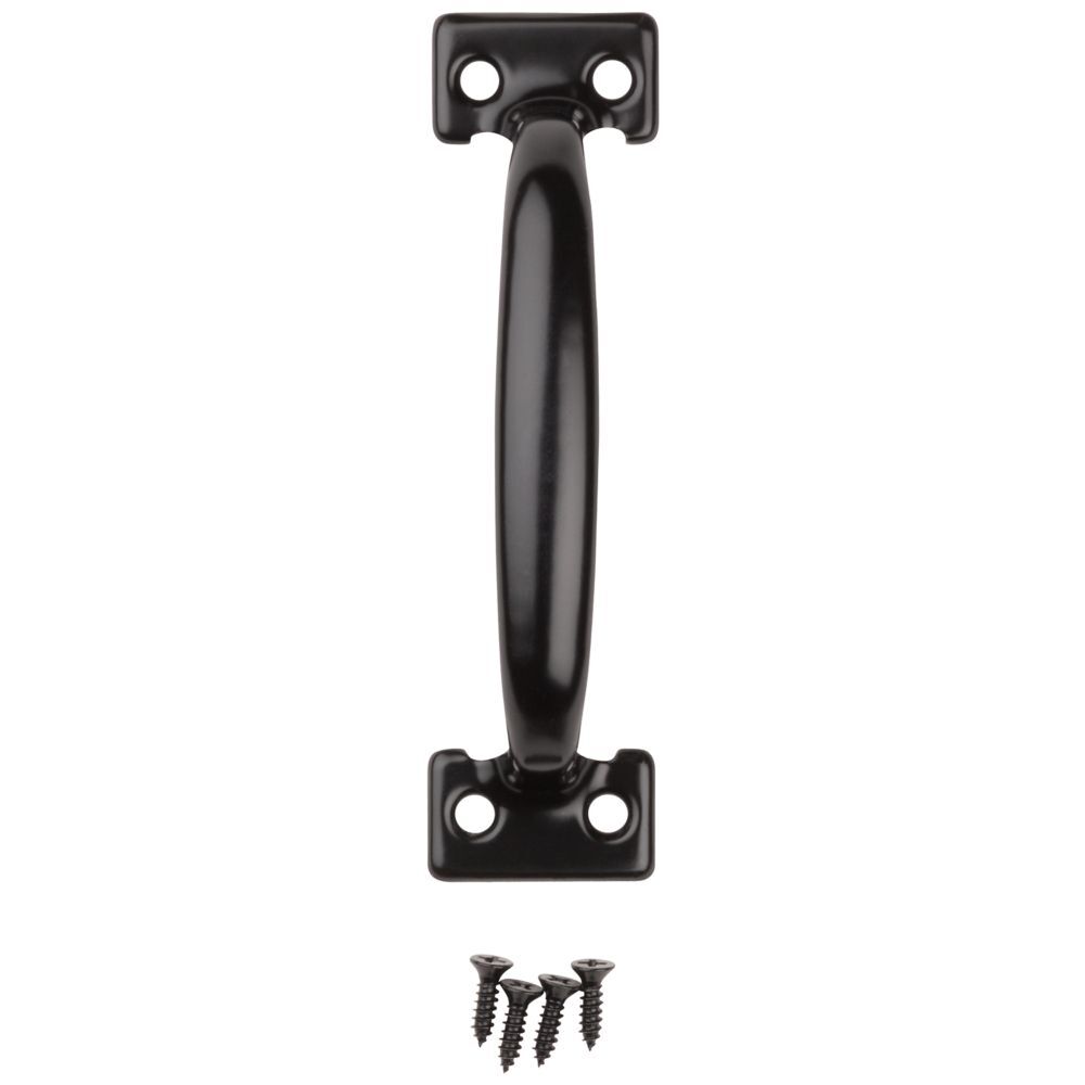 National Hardware Black Pull Handle, 5 3/4-In