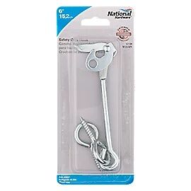 National Hardware Safety Gate Hook, 6-In