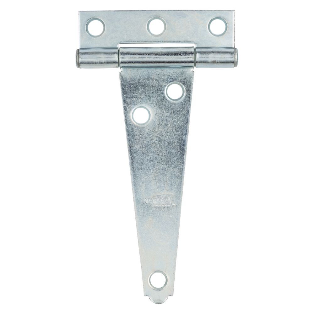 National Hardware Zinc Plated Light T-Hinge, 4-In, 2-Pk