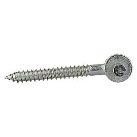 National Hardware Zinc Plated Screw Hook, 5/8 X 5-In