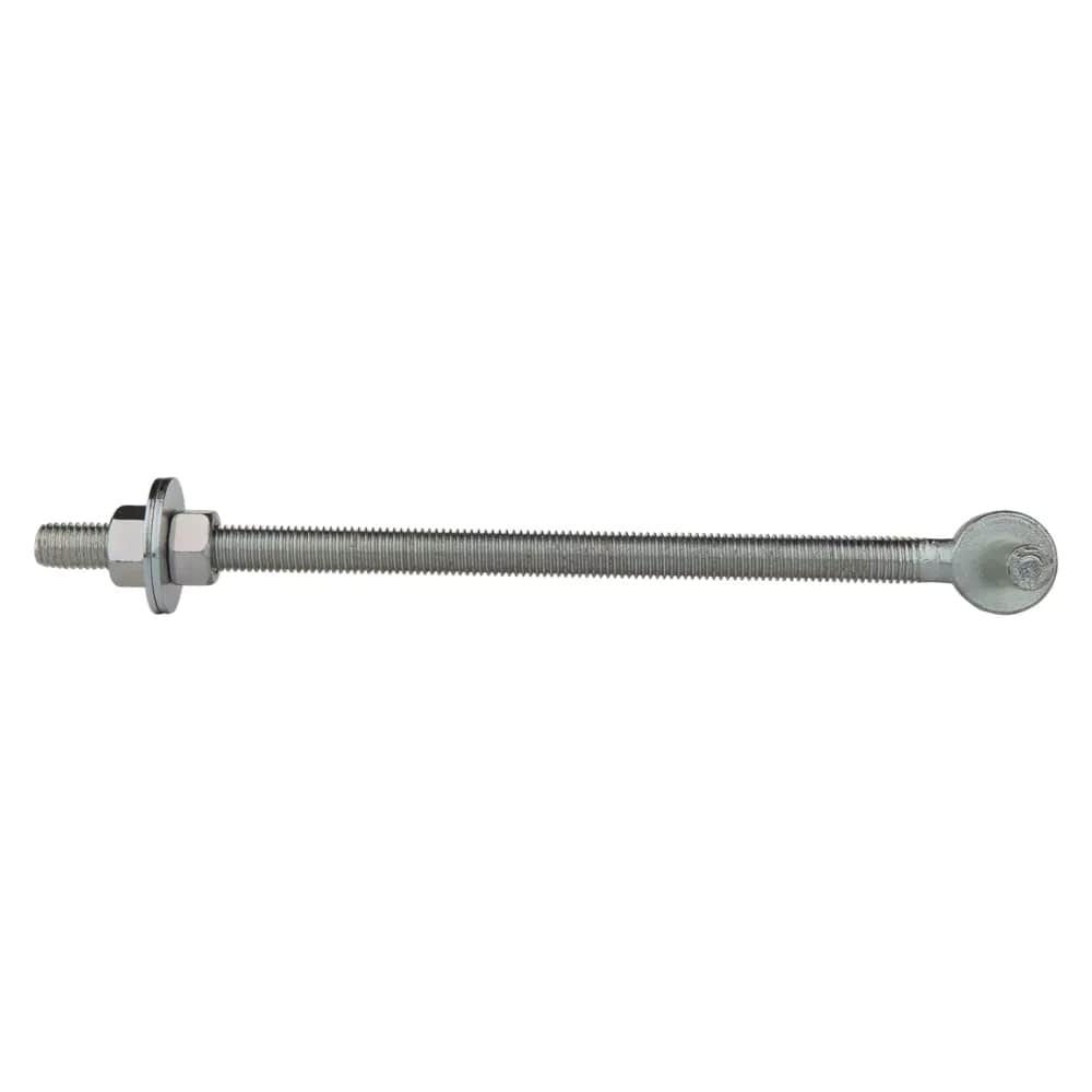 National Hardware Zinc Plated Bolts Hook, 5/8-In X 12-In