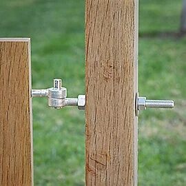 National Hardware Zinc Plated Bolts Hook, 5/8 X 8-In