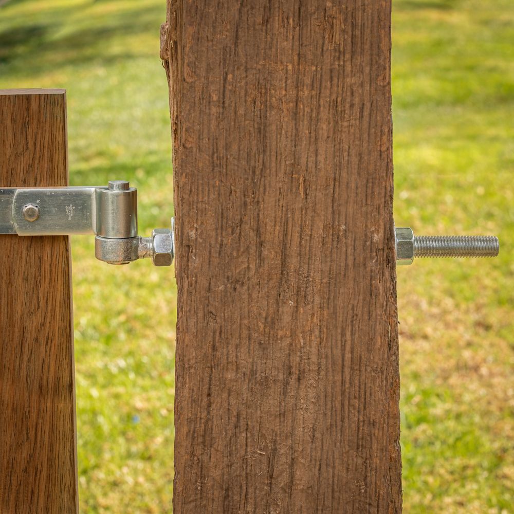 National Hardware Zinc Plated Hinge Strap, 14-In