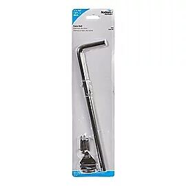 National Hardware Black Cane Bolt, 1/2-In X 12-In