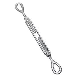 National Hardware Galvanized Eye/Eye Turnbuckle, 38-In X 6-In
