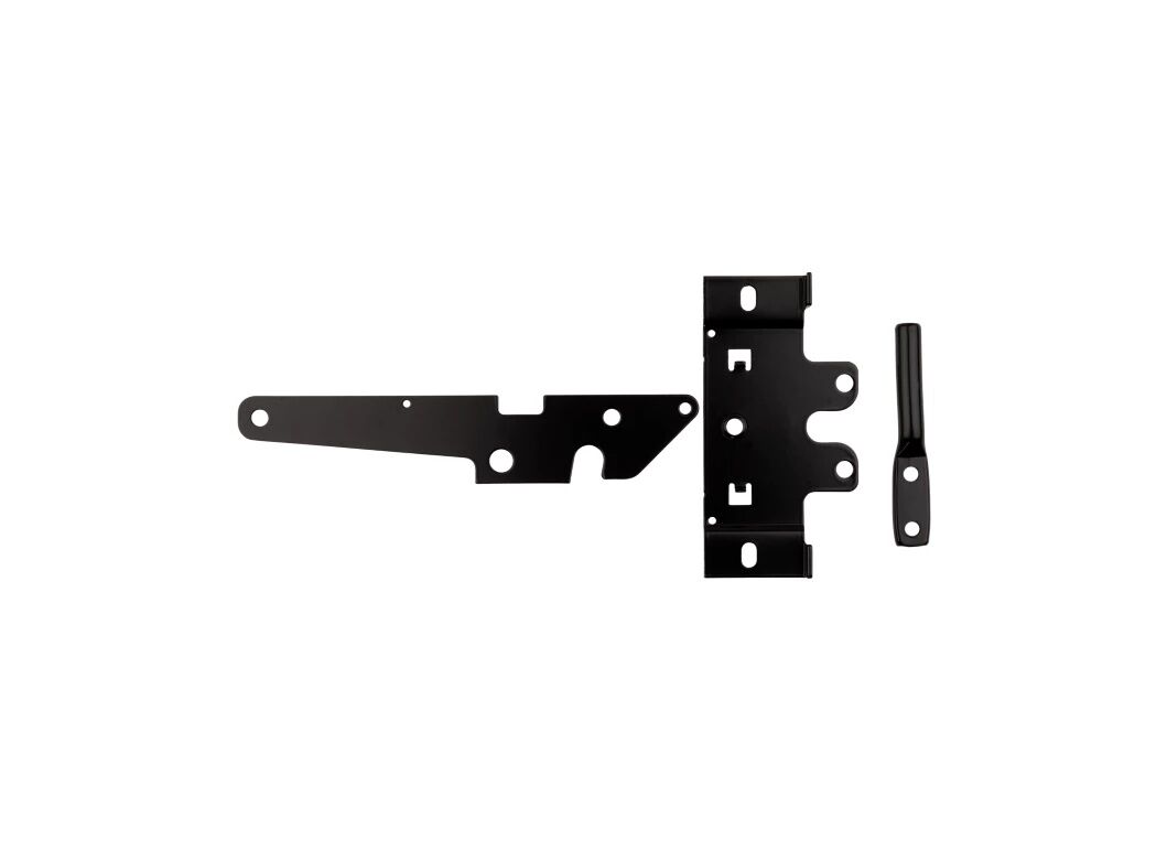 National Hardware Black Post Mount Gate Latch