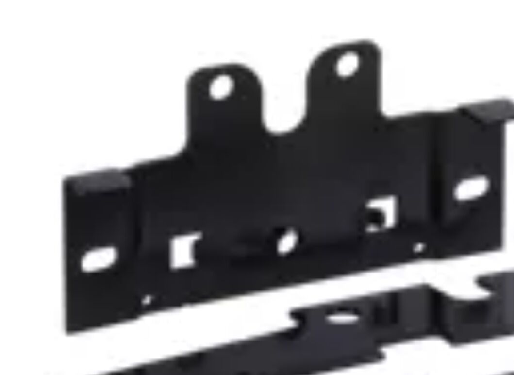 National Hardware Black Post Mount Gate Latch