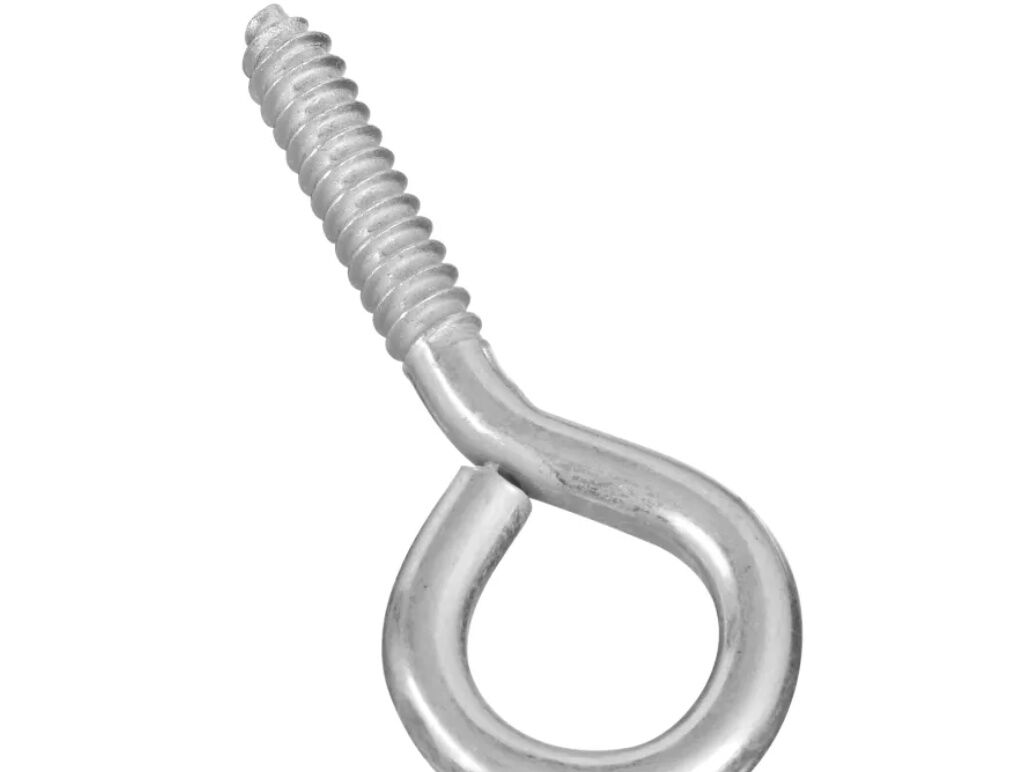 National Hardware Zinc Plated Screw Eyes #000, 3 7/8-In