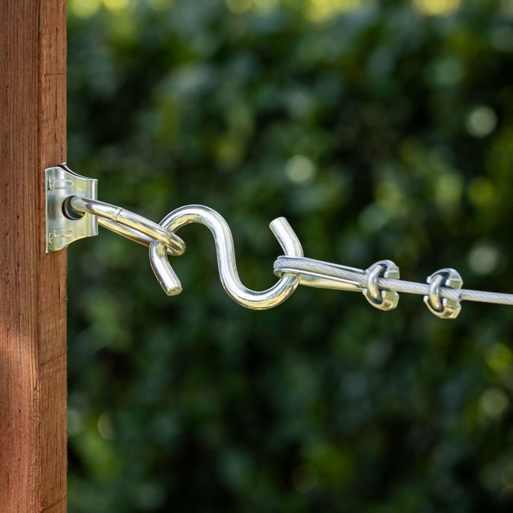 National Hardware Stainless Steel Screw Eyes, #0 x 2 7/8-In