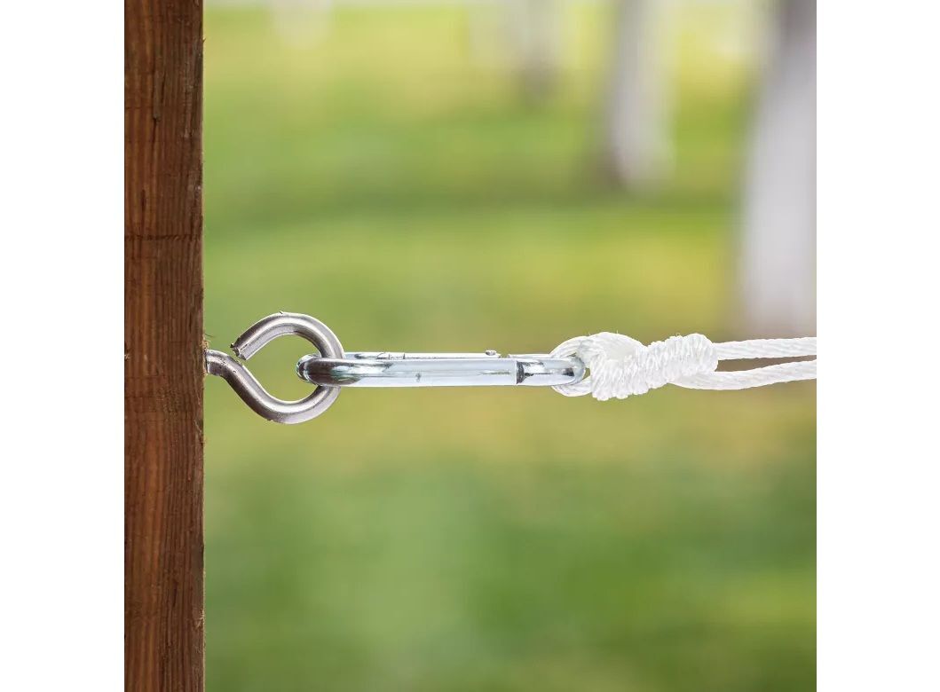 National Hardware Stainless Steel Screw Eyes, 2-5/8-In