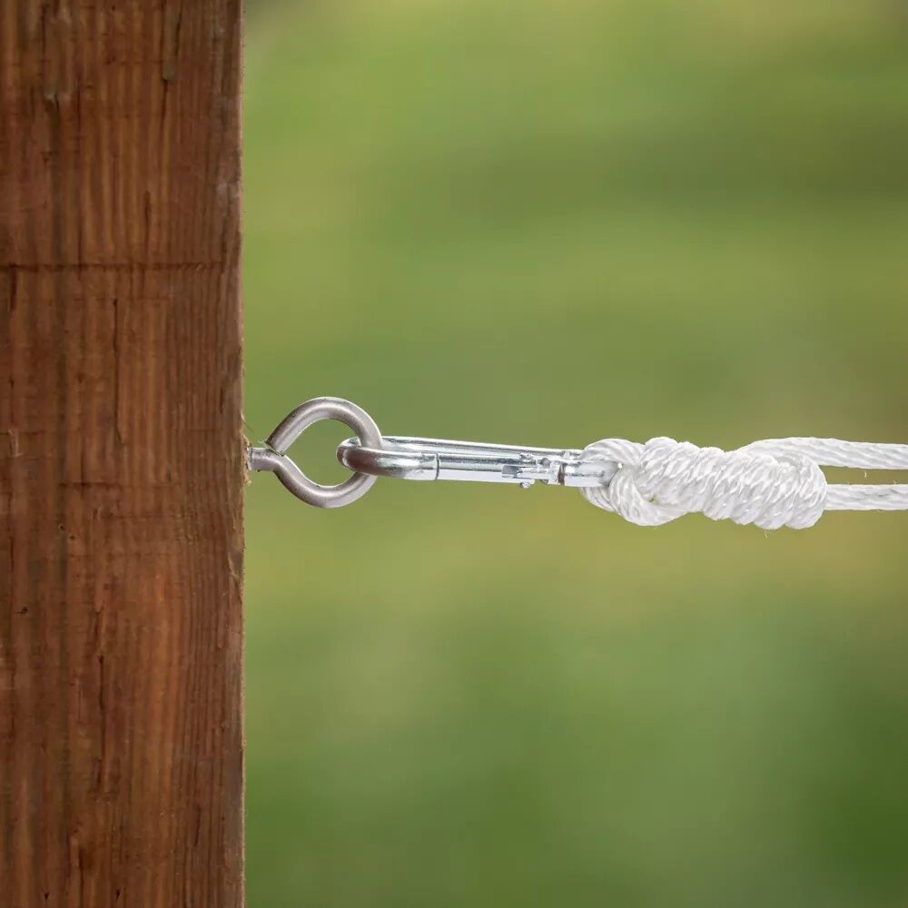 National Hardware Stainless Steel Screw Eyes #8, 1 5/8-In