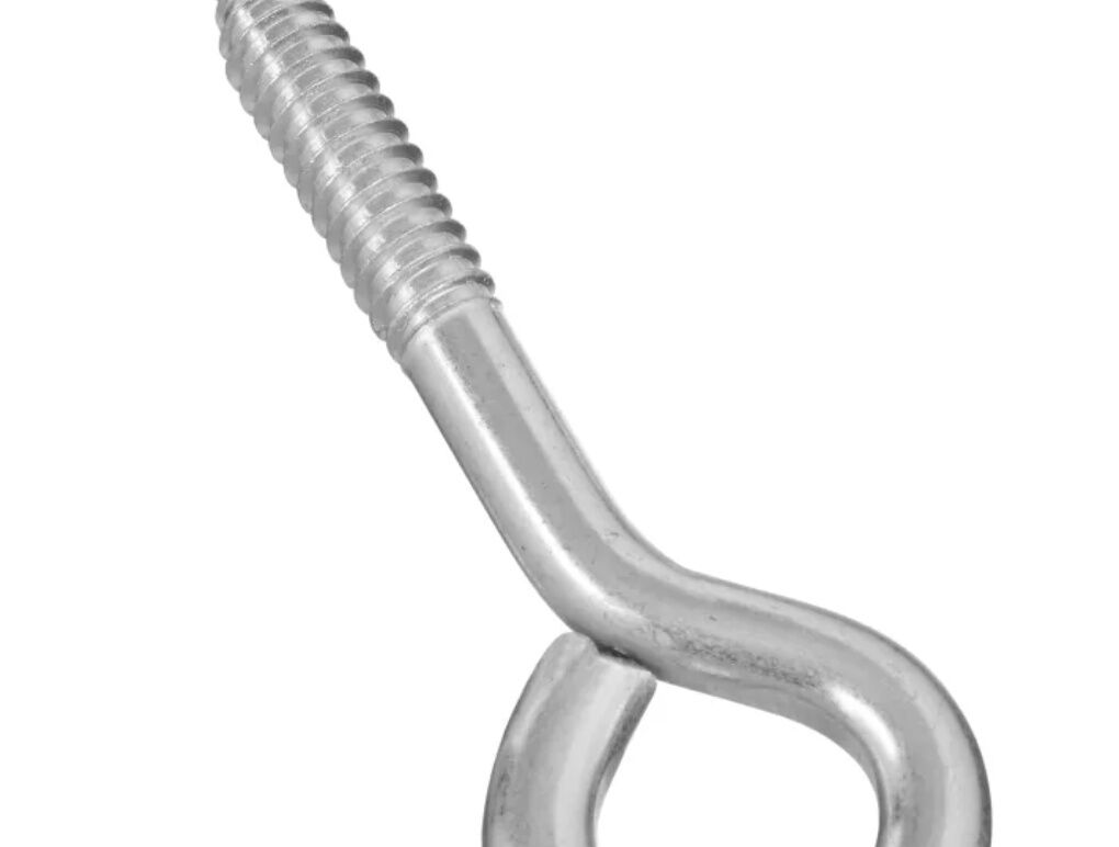 National Hardware Zinc Plated Lag Screw Eyes, 7/16-In x 5 1/4-In