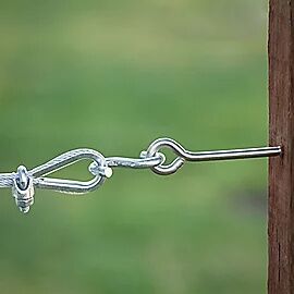 National Hardware Stainless Steel Lag Screw Eyes, 1/4-In X 5-In