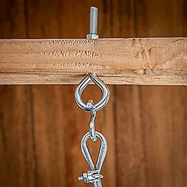 National Hardware Zinc Plated Eye Bolt, 3/8 X 5-In