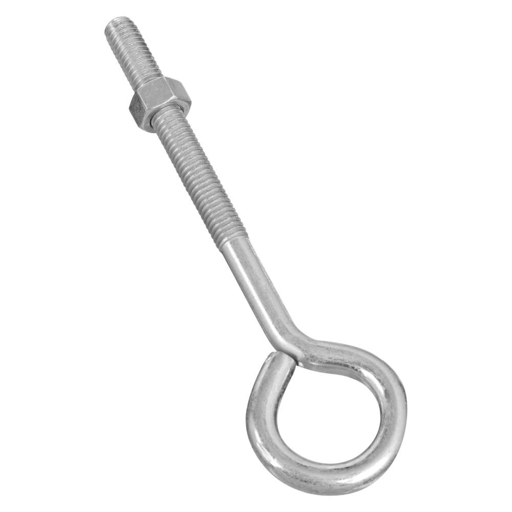 National Hardware Zinc Plated Eye Bolt, 3/8-In x 6-In