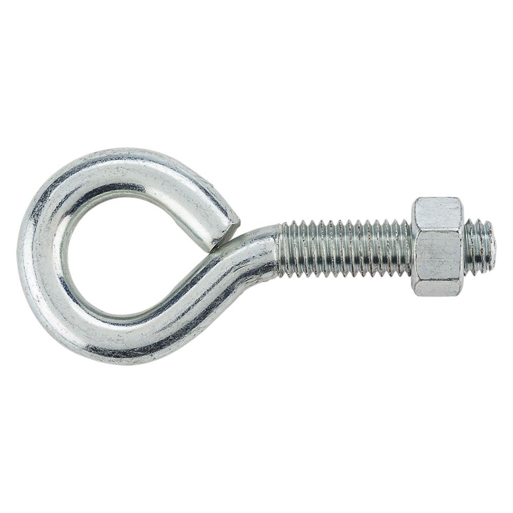 National Hardware Zinc Plated Eye Bolt, 1/2-In x 4-In