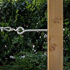 National Hardware Zinc Plated Eye Bolt,
1/2-In X 12-In