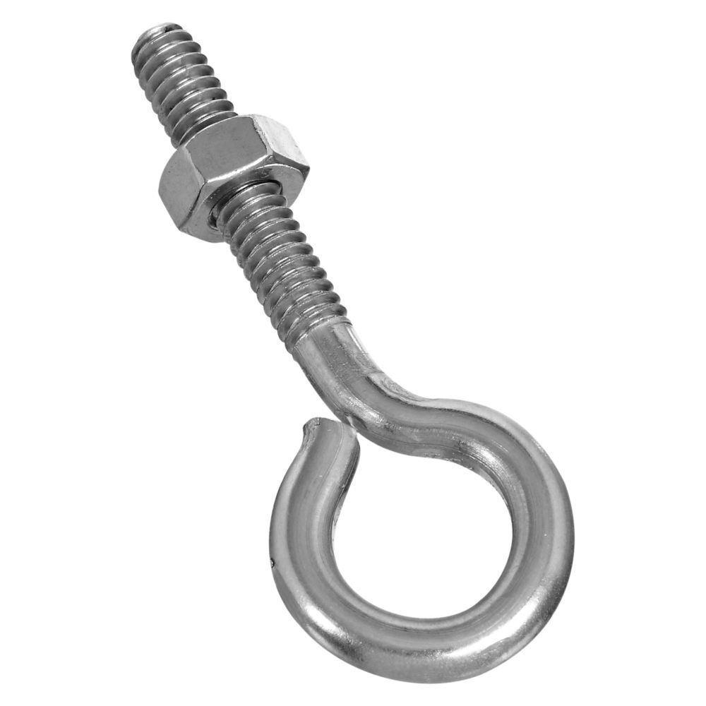 National Hardware Stainless Steel Eye Bolt, 1/4-In x 2 1/2-In