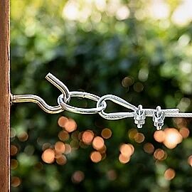 National Hardware Stainless Steel Hook Bolt, 5/16 X 5-In