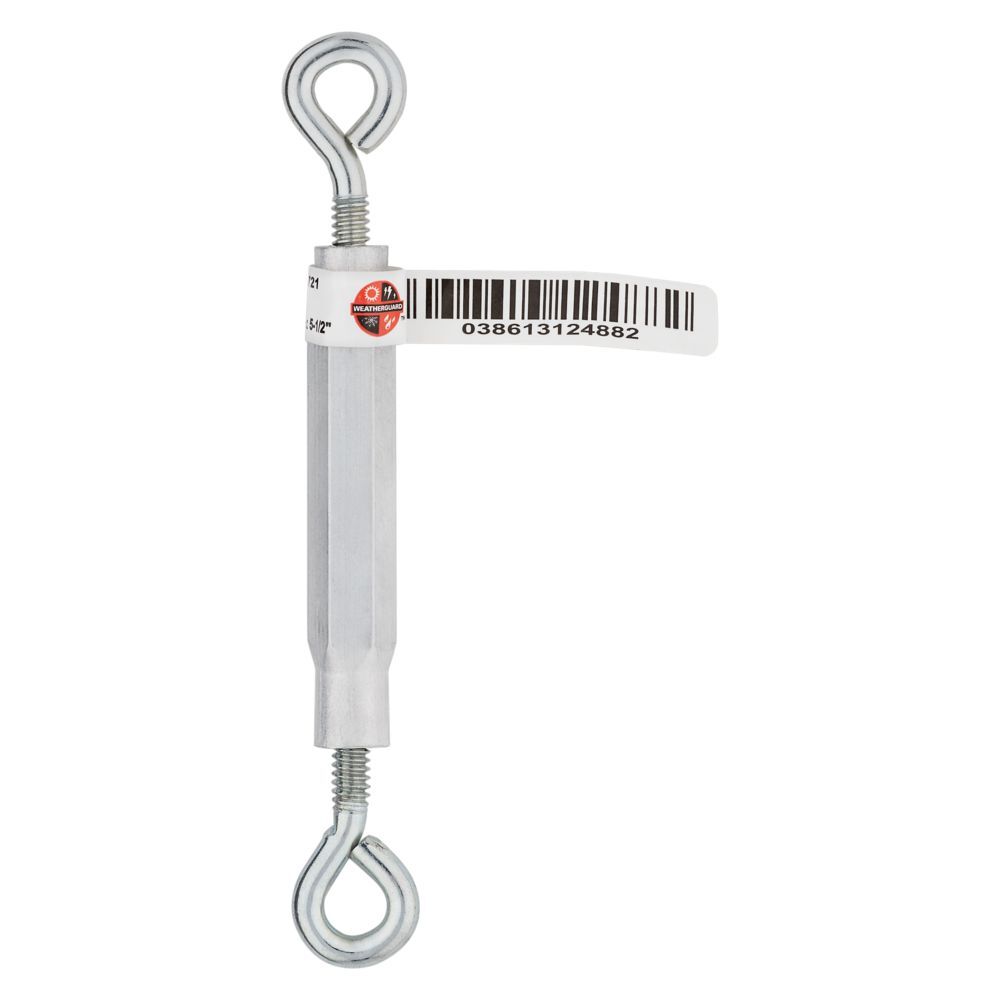 National Hardware Zinc Plated Eye/Eye Turnbuckle, 3/16-In x 5 1/2-In