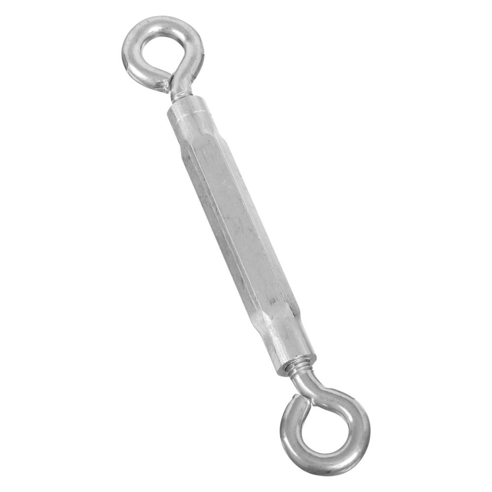 National Hardware Zinc Plated Eye/Eye Turnbuckle, 3/8-In x 10 1/2-In