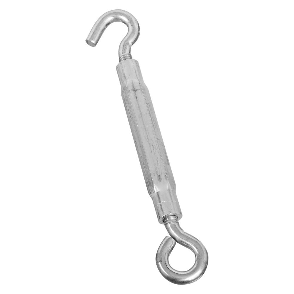 National Hardware Zinc Plated Hooks/Eye Turnbuckle, 3/8-In x 10 1/2-In
