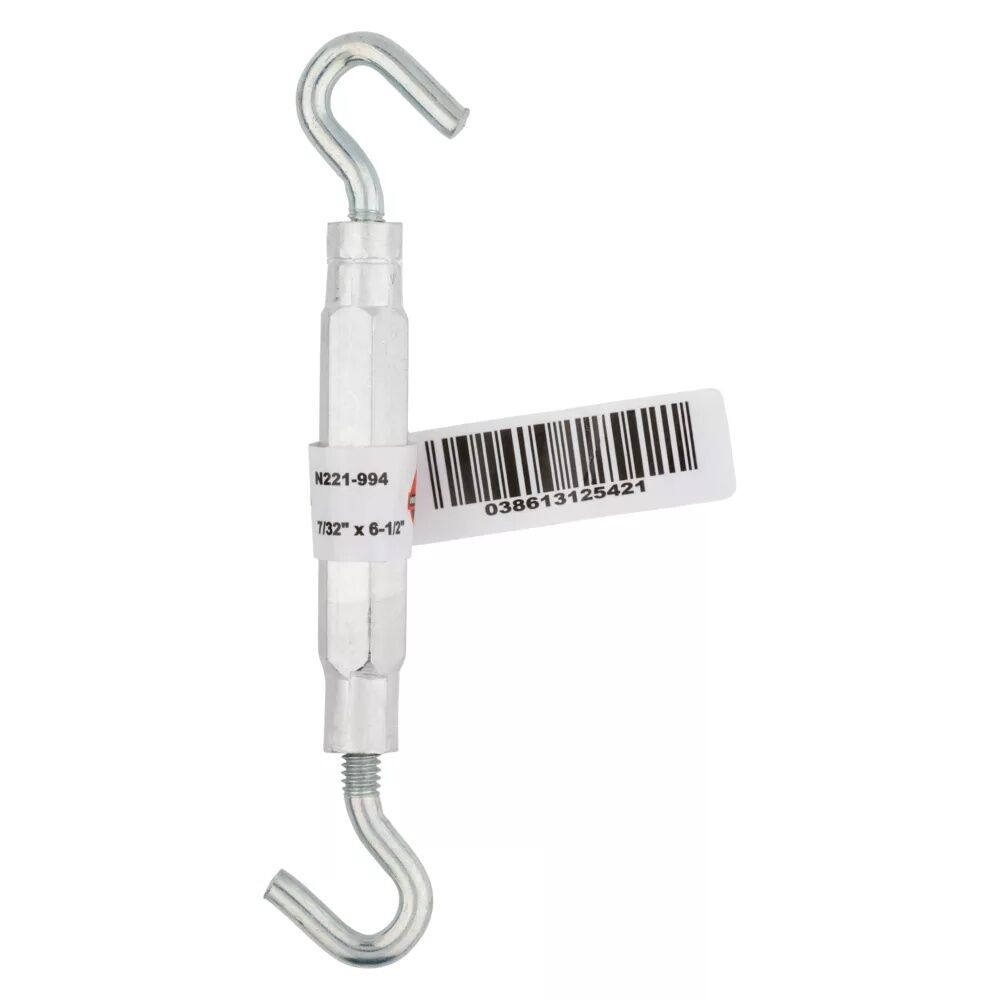 National Hardware Zinc Plated Hook/Hook Turnbuckle, 7/32-In X 6 1/2-In