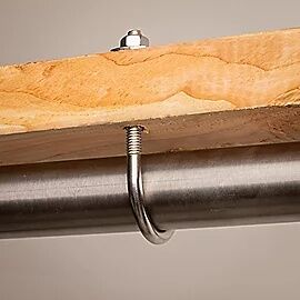 National Hardware Zinc Plated U-Bolt, #146-1/4 X 1 3/8 X 4-In