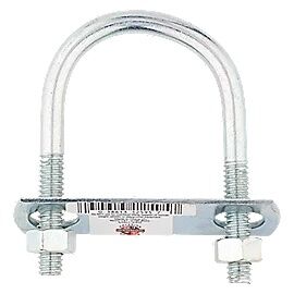 National Hardware Zinc Plated U-Bolt, #522-5/16 X 1 3/4 X 3-In