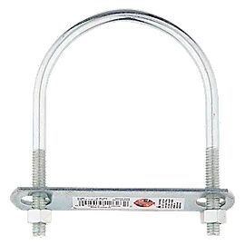 National Hardware Zinc Plated U-Bolt #662-3/8 X 3 1/2 X 5 1/4-In