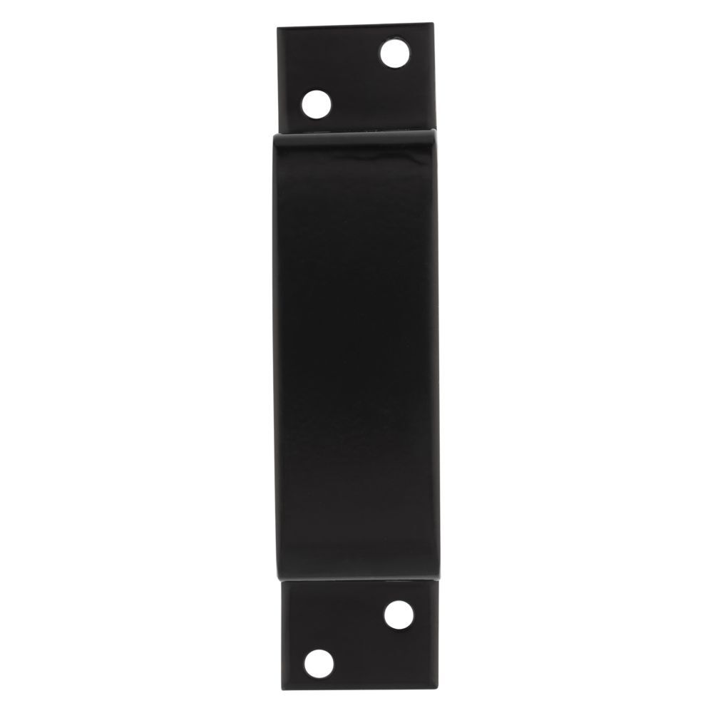 National Hardware Black Bar Holder, 6 1/2-In