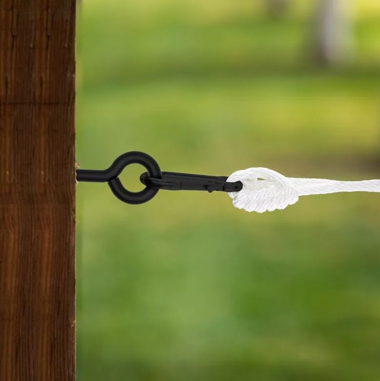 National Hardware Storm Shine Lag Screw Eyes, #6, 7/16-In x 5-1/4-In