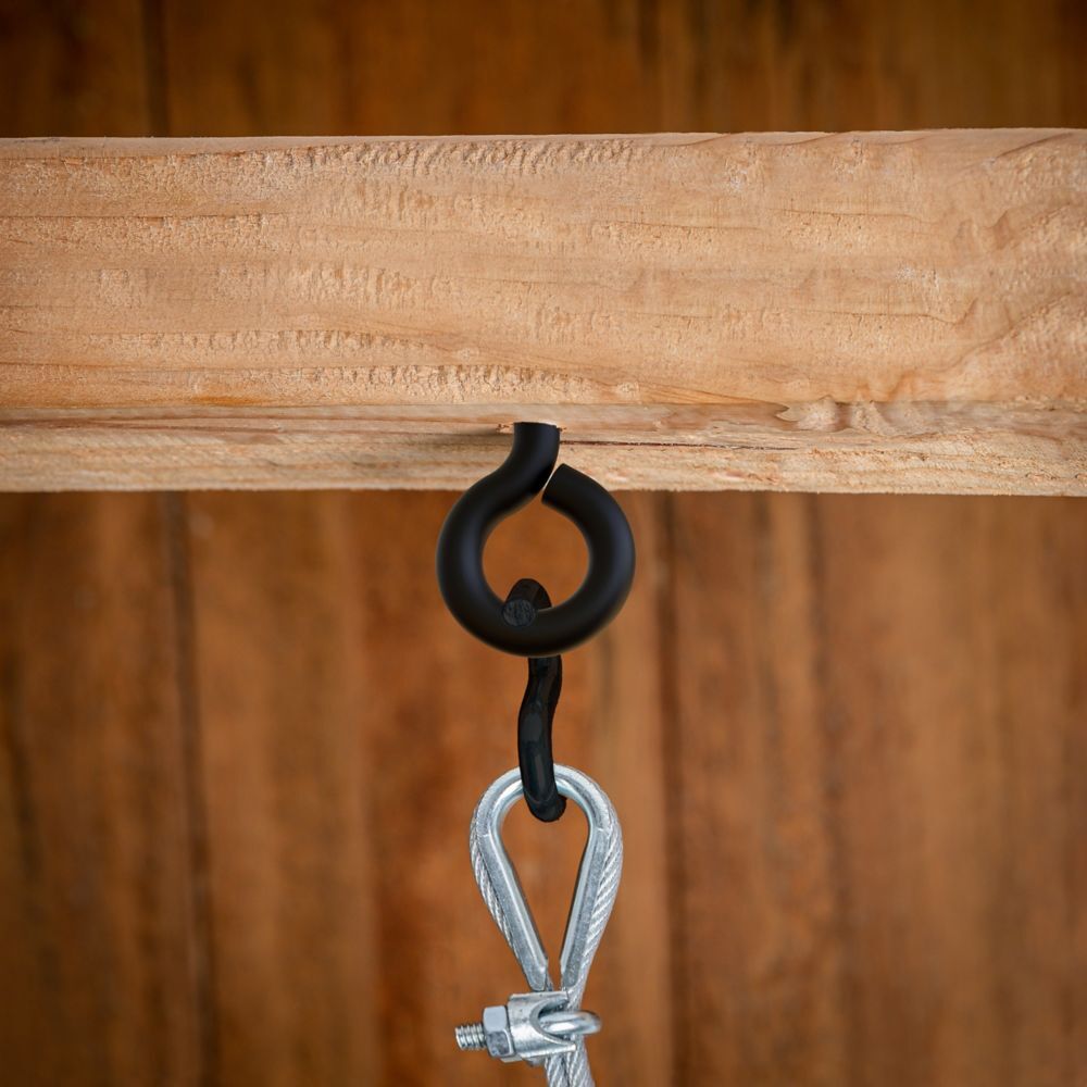 National Hardware Storm Shine Screw Eye, #2, 2 5/8-In