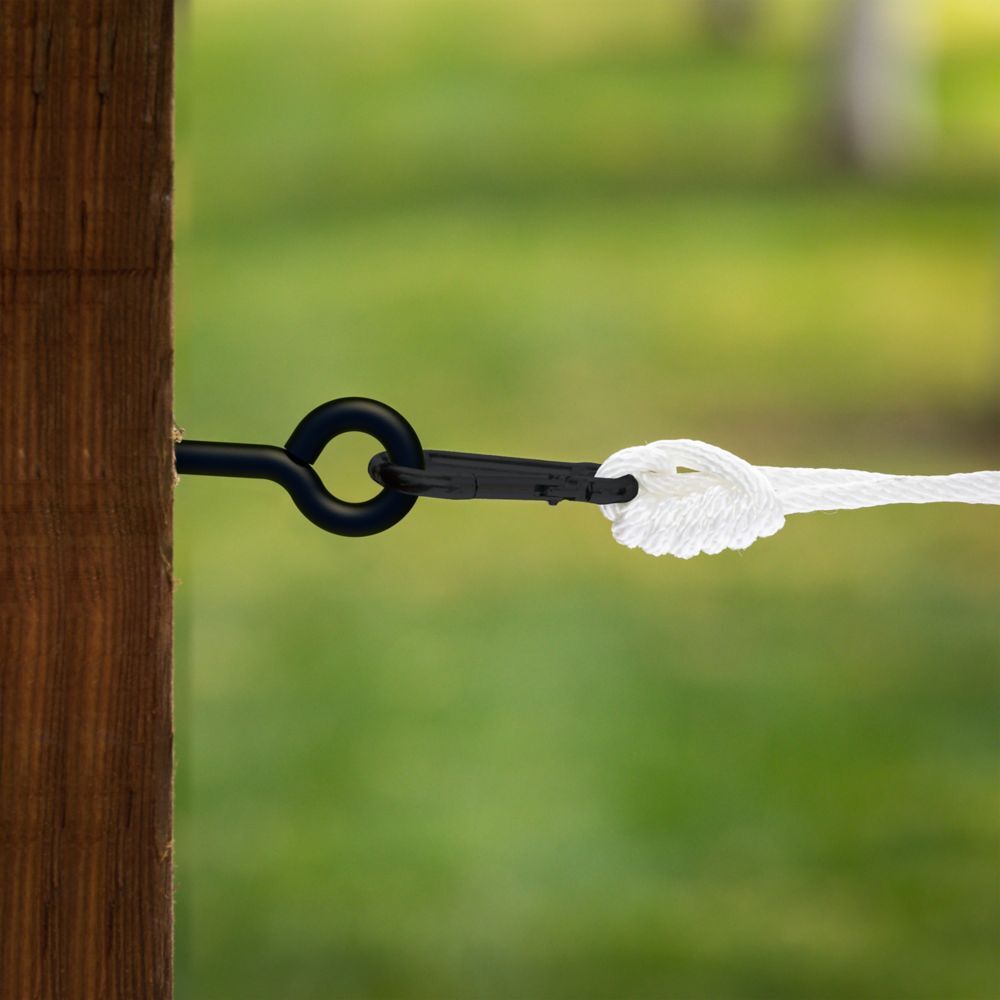 National Hardware Storm Shine Lag Screw Eye, 3/8-In x 4 1/2-In