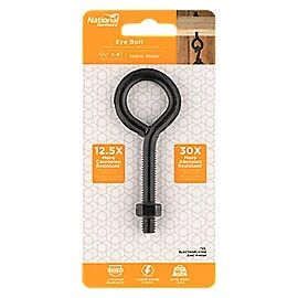 National Hardware Storm Shine Eye Bolt,
3/8-In X 4-In