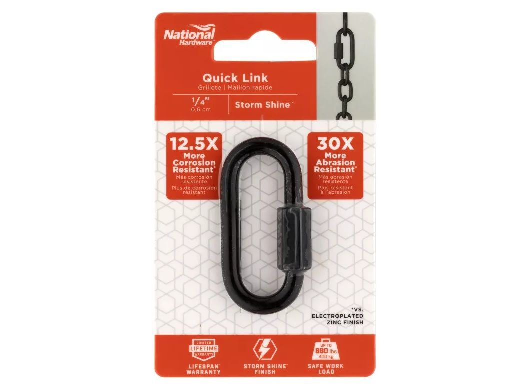 National Hardware Storm Shine Quick Link, 1/4-In