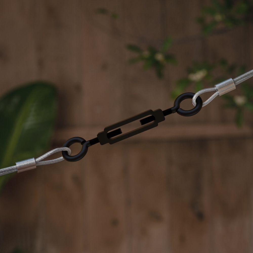 National Hardware Storm Shine Turnbuckle Eye And Eye, 3/8-In x 10 1/2-In