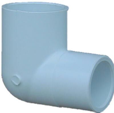 Genova PVC Pressure Pipe Elbow 90-Degree - White, 2 in