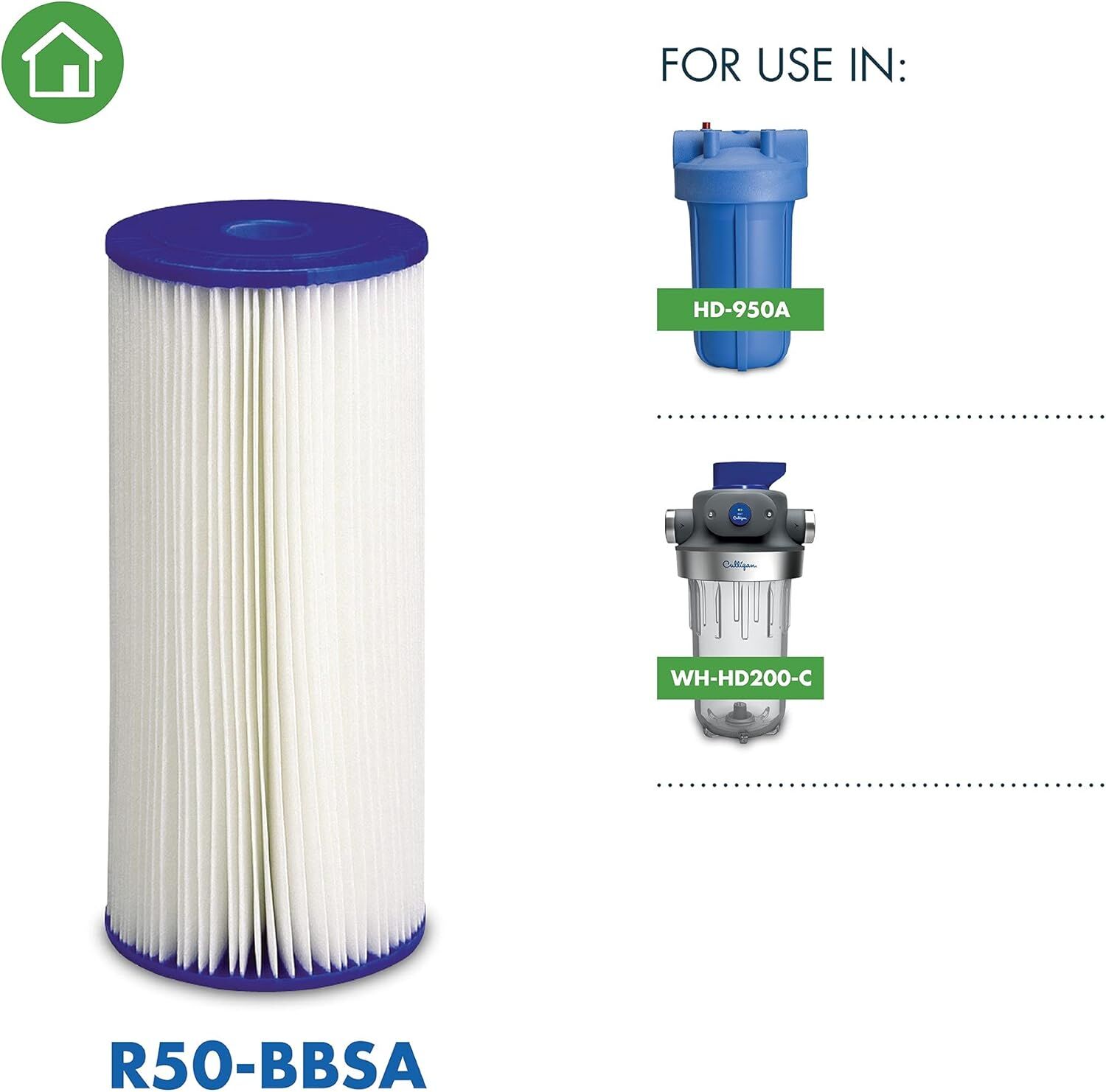 Culligan R50-BBSA Heavy Duty Whole House Water Filter Cartridge