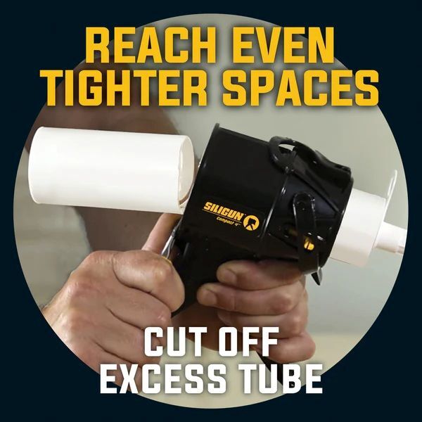 SILIGUN Classic Compact 4-In Caulking Gun