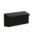 Architectural Mailboxes Black Townhouse Wall Mount Mailbox, 15 X 6 X 4-In