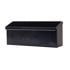 Architectural Mailboxes Black Townhouse Wall Mount Mailbox, 15 X 6 X 4-In